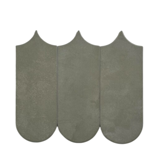 Cifre Ceramica Alure Plomb Visschub Wandtegel 8x21,5 cm